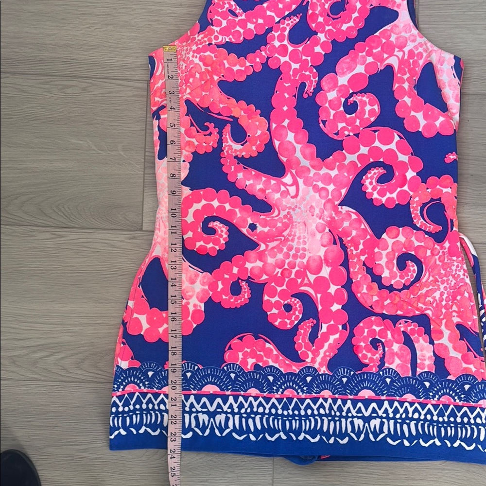 Lilly Pulitzer Pink and Blue octopus pattern Mini Dress - Picture 8 of 8